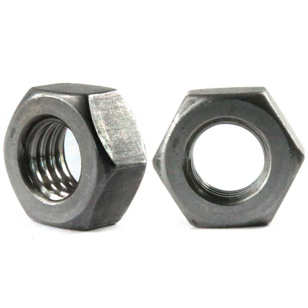 Sechskantmutter M8 DIN 934 ISO 4032 - Stahl schwarz