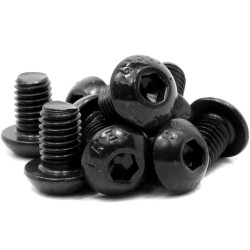 Innensechskantschraube M3x8mm ISO 7380-1 - schwarz 2