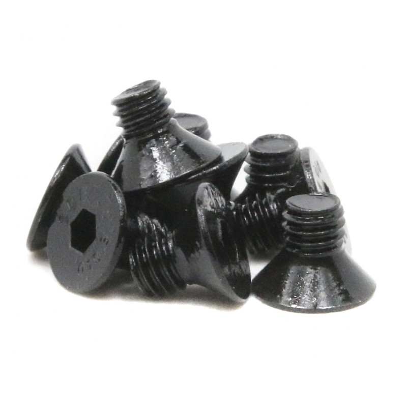 Senkkopfschraube M6x8mm DIN 7991- schwarz