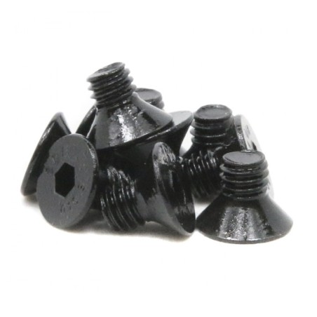 Senkkopfschraube M6x8mm DIN 7991- schwarz
