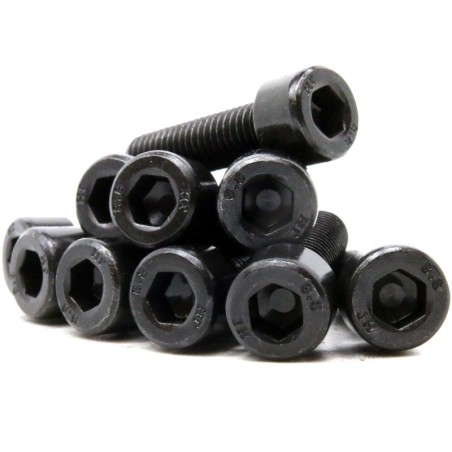 Sechskantschraube M4x30mm DIN 912 - schwarz