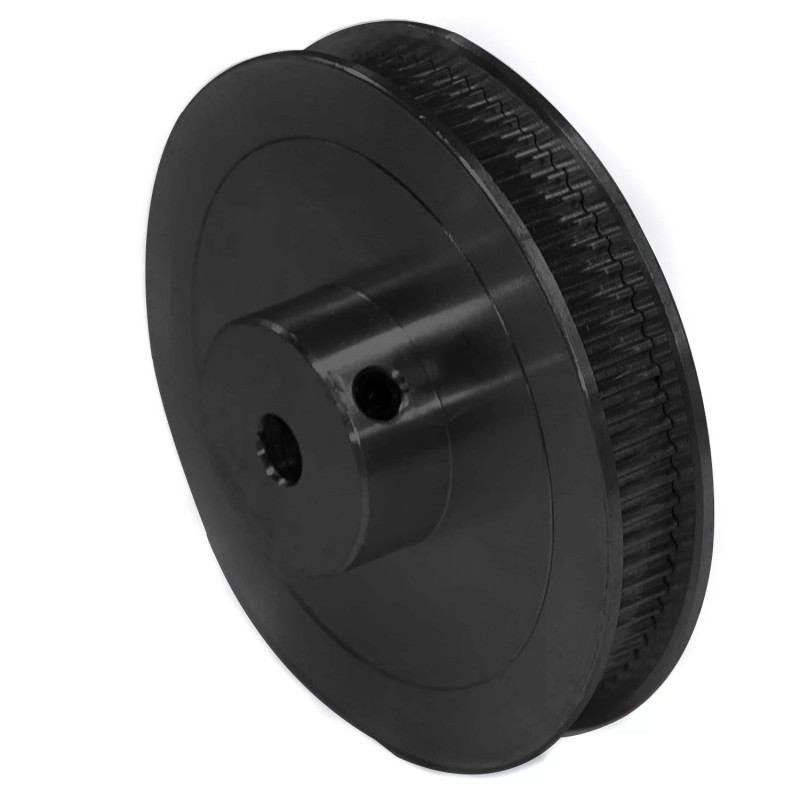 Koło zębate napędowe 6mm pas – 80 zębów – 5mm otwór czarne