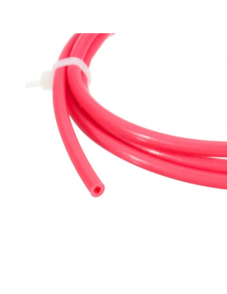 PTFE-Schlauch 2mm / 4mm rot - pro 1 Meter