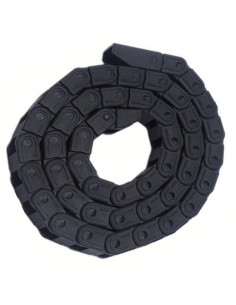 Cable track chain 10x20mm 1m R28mm