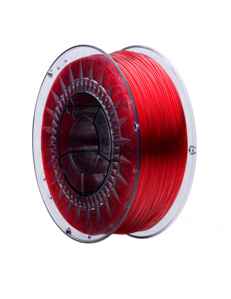 Filament PRINT-ME Swift PET-G Transparent Rubin Red 250g