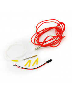 Hotend 12V / 40W Kabel 1m - Keramikheizung für Hemera
