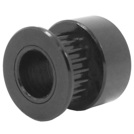 GT2 zębatka 20 zębów na śrubę otw. 8 mm black