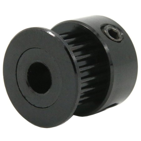 Koło zębate napędowe 6mm pas – 20 zębów – 5mm otwór - czarne