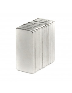 Neodym-Magnet 10x5x1mm - 10 Stück.