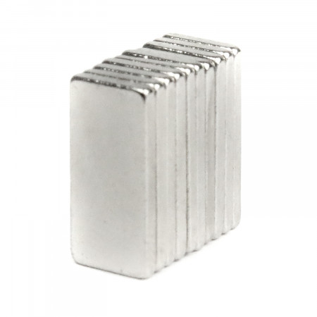 Neodymium magnet 10x5x1mm - 10 pcs.