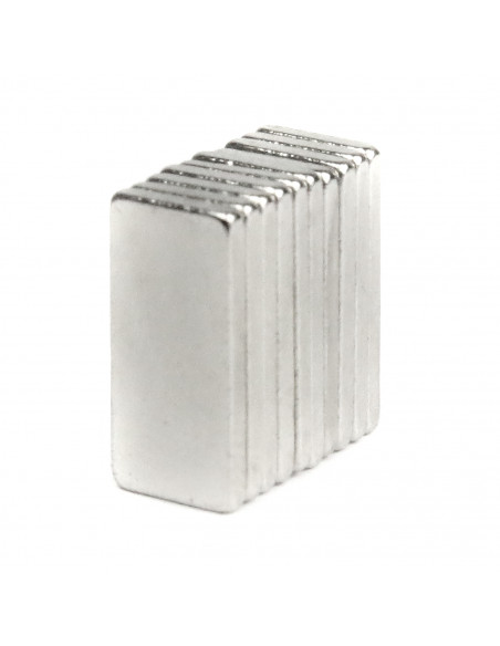 Neodymium magnet 10x5x1mm - 10 pcs.