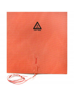 Silicone heater mat 330x330mm 230V 700W