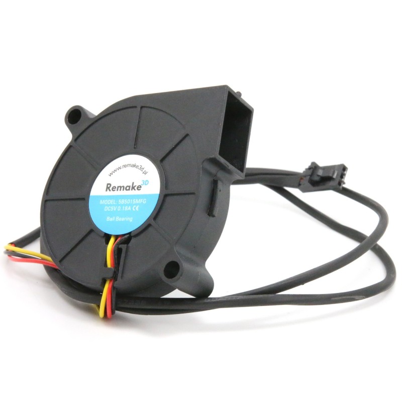 Blower 5015 - 50x50x15mm - 5V for Prusa MK3 / Remake 3D