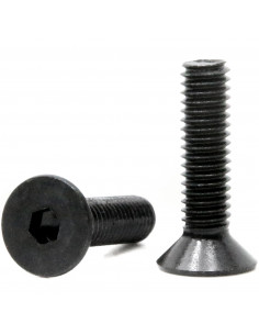 Socket Head Countersunk Screw M4x16mm DIN 7991- black