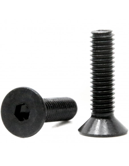 Socket Head Countersunk Screw M4x16mm DIN 7991- black