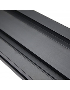 Perfil aluminio estructural (T-slot) 20x40 - Plateado - Cimech 3d