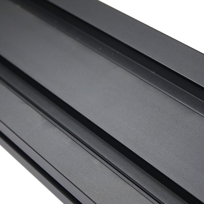 Aluminiumprofil ALTRAX 2040 T-SLOT 30cm - mattschwarz