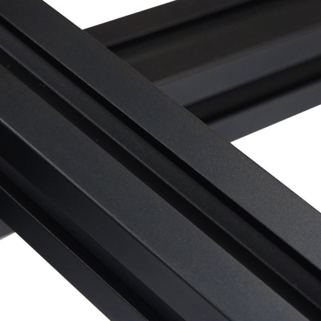 Aluminiumprofil ALTRAX 3030 T-SLOT 50cm - mattschwarz