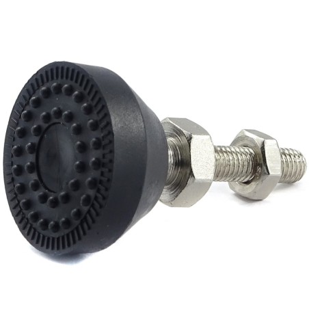 Adjustable feet with ball joint for 3030 profile