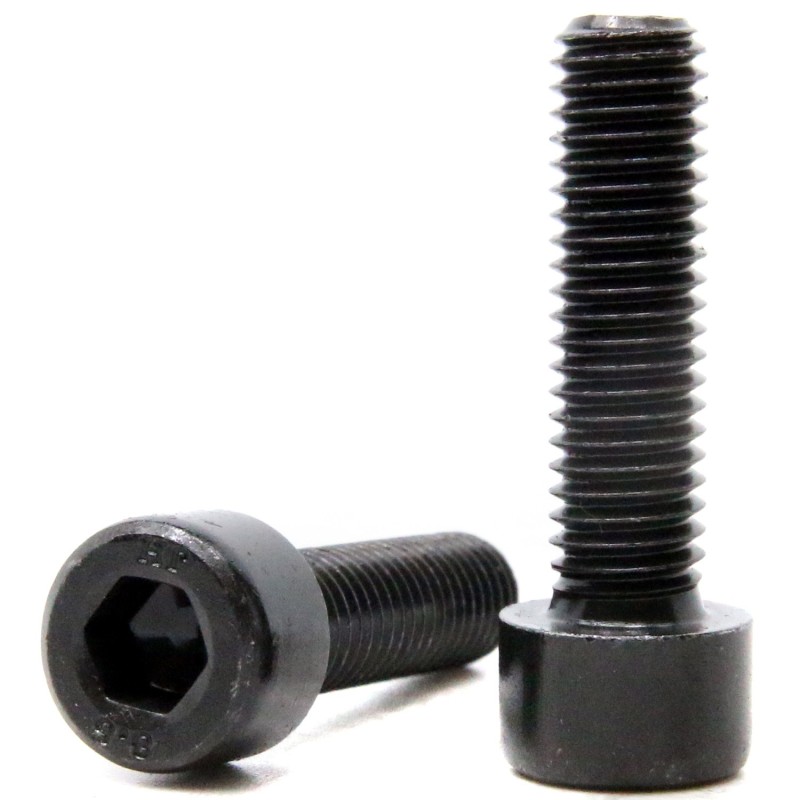 Zylinderschrauben mit Innensechskant M8x25mm DIN 912 ISO 4762 - schwarz