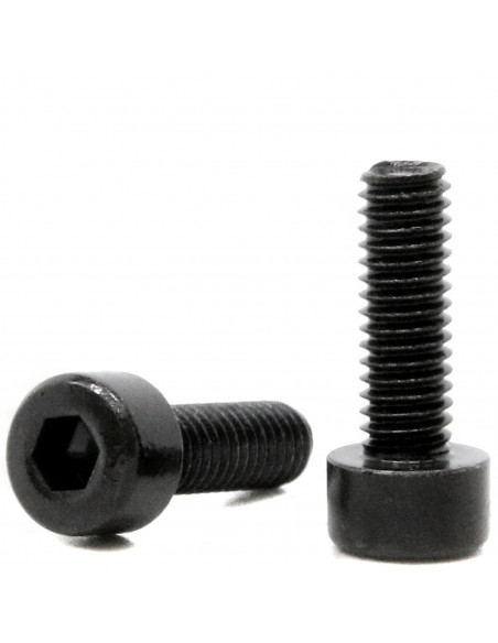 Socket Head Cap Screws M6x16mm DIN 912 ISO 4762 - black