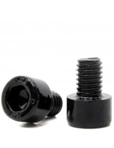 Socket Head Cap Screws M6x8mm DIN 912 ISO 4762 - black