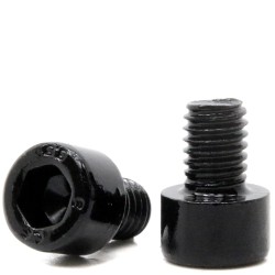 Zylinderschrauben mit Innensechskant M6x8mm DIN 912 ISO 4762 - schwarz 2