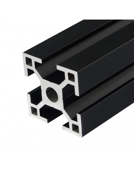 Profil aluminiowy ALTRAX 3030 T-SLOT 50cm - czarny mat