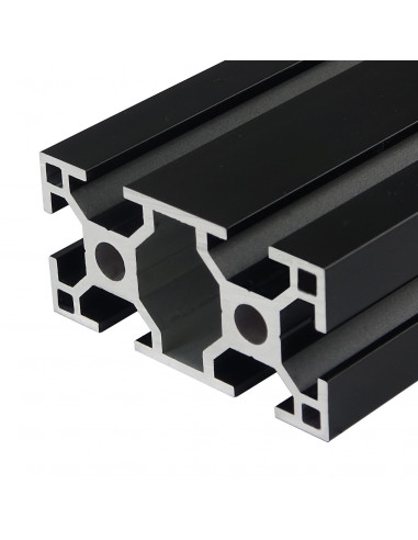 Aluminium profile ALTRAX 3060 T-SLOT 50cm - matt black