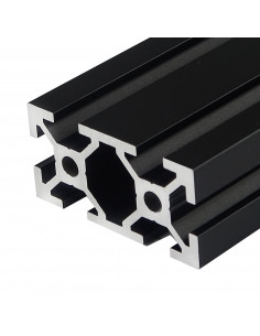 Profil aluminiowy ALTRAX 2040 T-SLOT 100cm - czarny mat