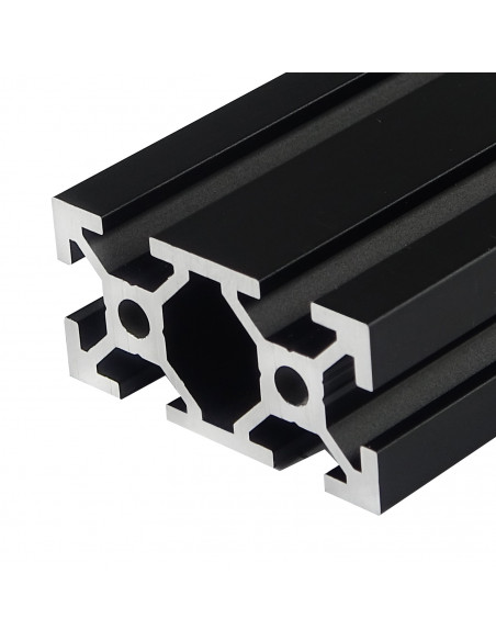 ALTRAX aluminium profile 2040 T-SLOT type - black mat