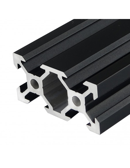 Profil aluminiowy ALTRAX 2040 V-SLOT - czarny mat
