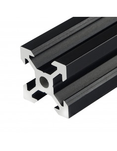 ALTRAX aluminium profile 2020 V-SLOT type - black