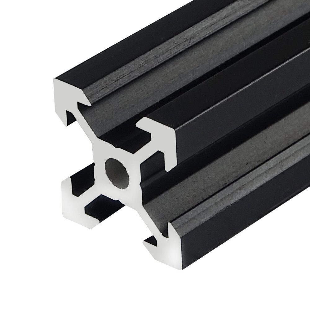 gemakkelijk kat Reclame ALTRAX aluminium profile 2020 V-SLOT type - black | HOBBY-STORE