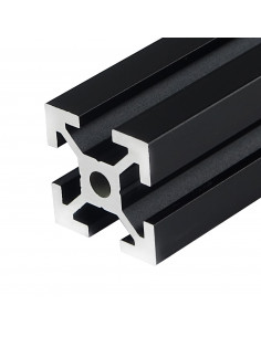 Profil aluminiowy ALTRAX 2020 T-SLOT 40cm - czarny mat