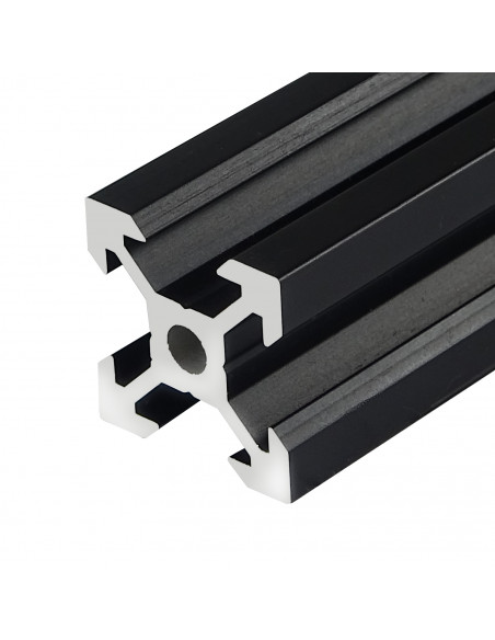 ALTRAX aluminium profile 2020 V-SLOT type 100cm - black