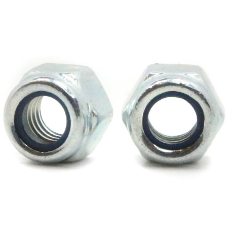 Nakrętka samohamowna wysoka M5 8mm DIN 982 - ocynk