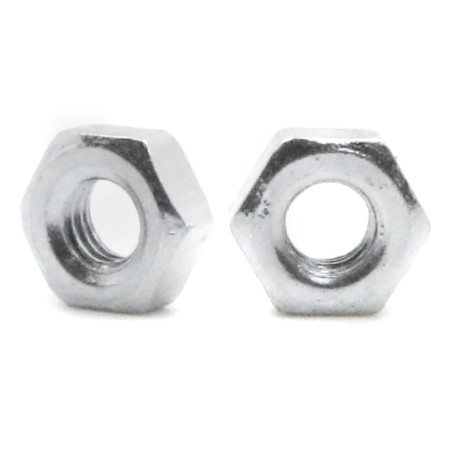 Hexagon nut M3 8mm DIN 934 ISO 4032 - galvanized