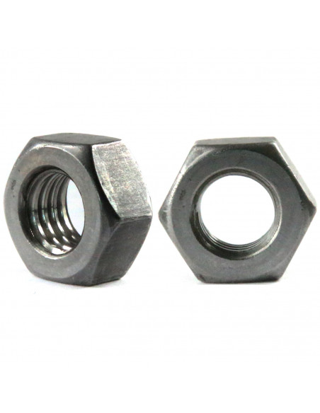 Hexagon nut M5 DIN 934 ISO 4032 - black