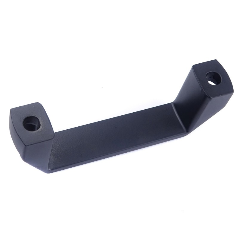 Kunststoffhalter - 14x3,8x2,9cm - schwarz