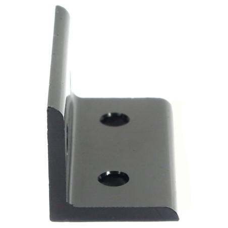 90° angle bracket for 3060 aluminium profile - black