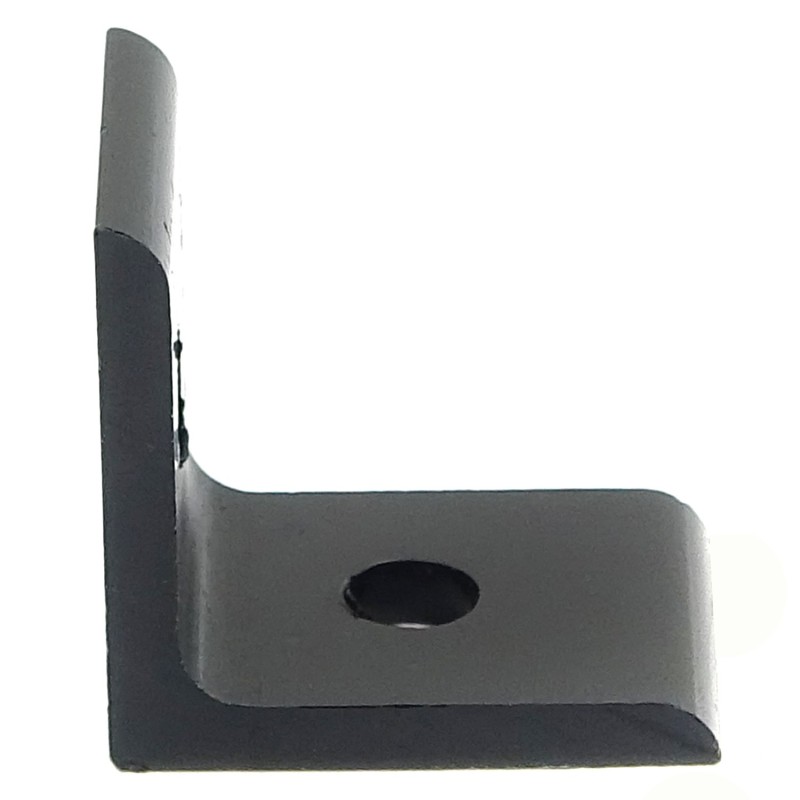 90° angle bracket for 2020 aluminium profile - 25x25x18 - black