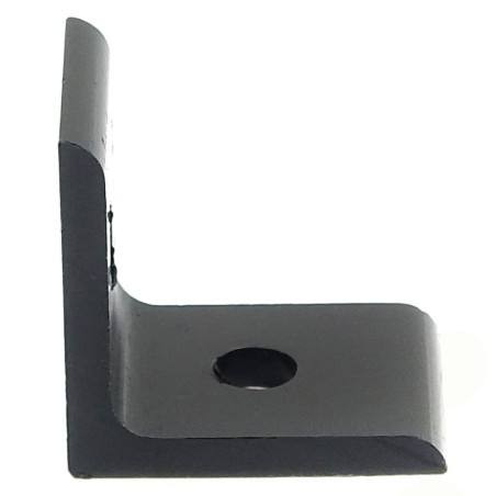90° angle bracket for 2020 aluminium profile - 25x25x18 - black