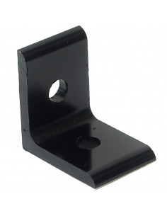 90° angle bracket for 2020 aluminium profile - 25x25x18 - black