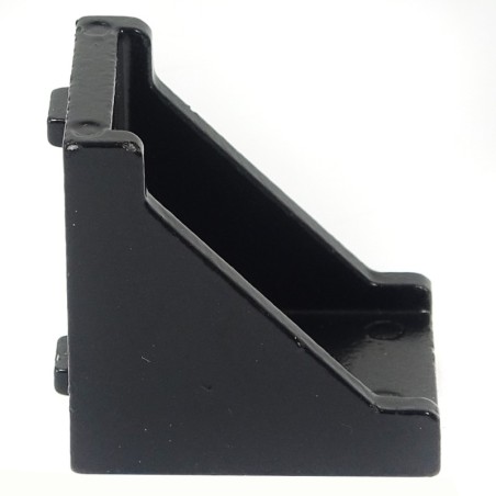 90° verstärkter Winkel - 35x35x28mm - schwarz