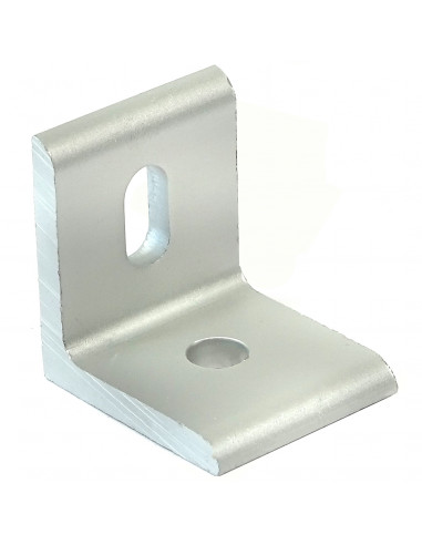 90° angle bracket - 30x26x30mm - silver