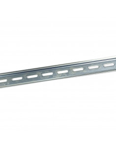 Set of perforated DIN rails - 430mm