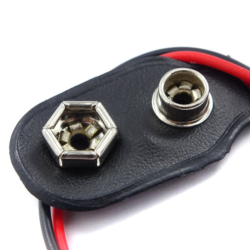 Battery connector 9V 6F22/6LR61