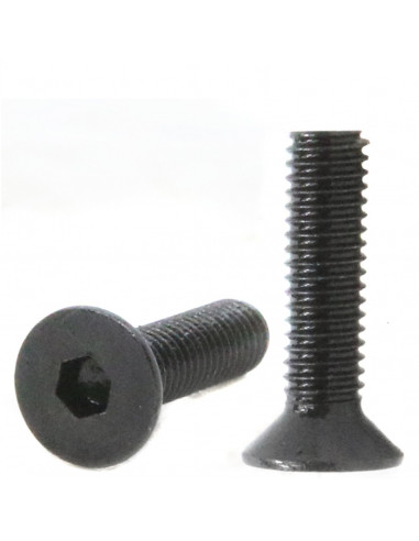 Socket Head Countersunk Screw M4x10mm DIN 7991- black