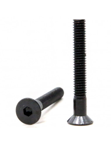Socket Head Countersunk Screw M4x25mm DIN 7991- black